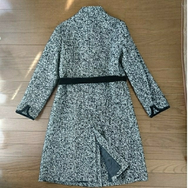 NARUMIYA INTERNATIONAL(ナルミヤ インターナショナル)のナルミヤ ツィード ロングコート 美品 レディースのジャケット/アウター(ロングコート)の商品写真