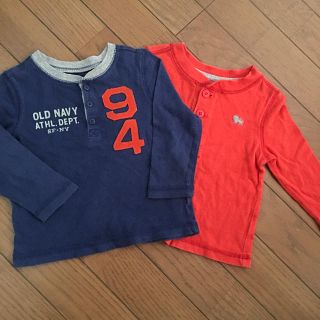 オールドネイビー(Old Navy)のオールドネイビー★ ロンT 2枚セット(Ｔシャツ)