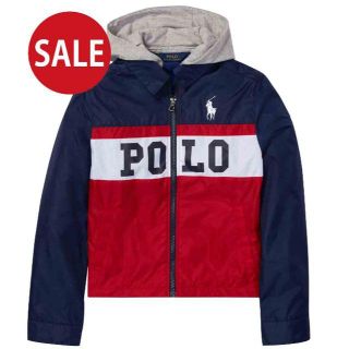 ラルフローレン(Ralph Lauren)の☆新品☆170 ラルフローレン ジャケット レッド×ネイビー 4602(ジャケット/上着)