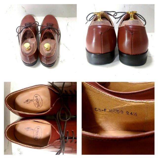 REGAL(リーガル)のKenford ケンフォード プレーントゥ 24.5 EEE メンズの靴/シューズ(ドレス/ビジネス)の商品写真