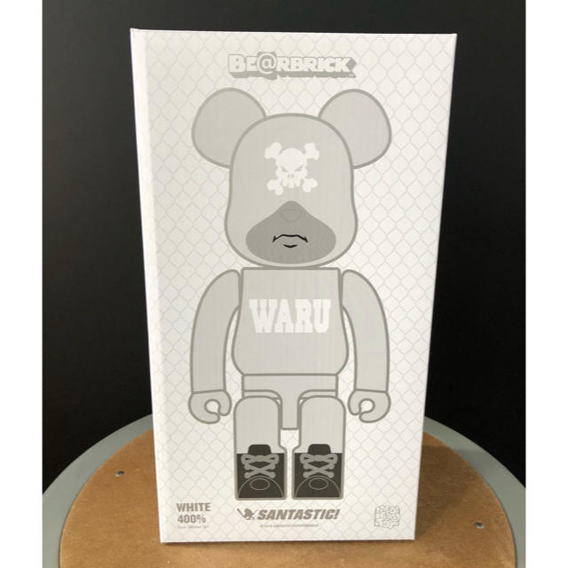 MEDICOM TOY(メディコムトイ)のBE@RBRICK WARU WHITE 400% エンタメ/ホビーのフィギュア(その他)の商品写真