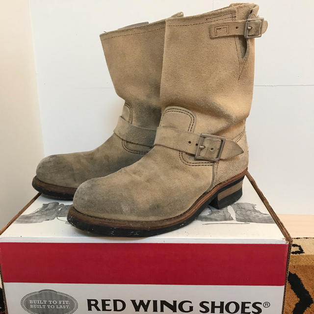 REDWING(レッドウィング)のヨッシー様 RED WING D8268 エンジニア スエード ブーツ サイズ8 メンズの靴/シューズ(ブーツ)の商品写真