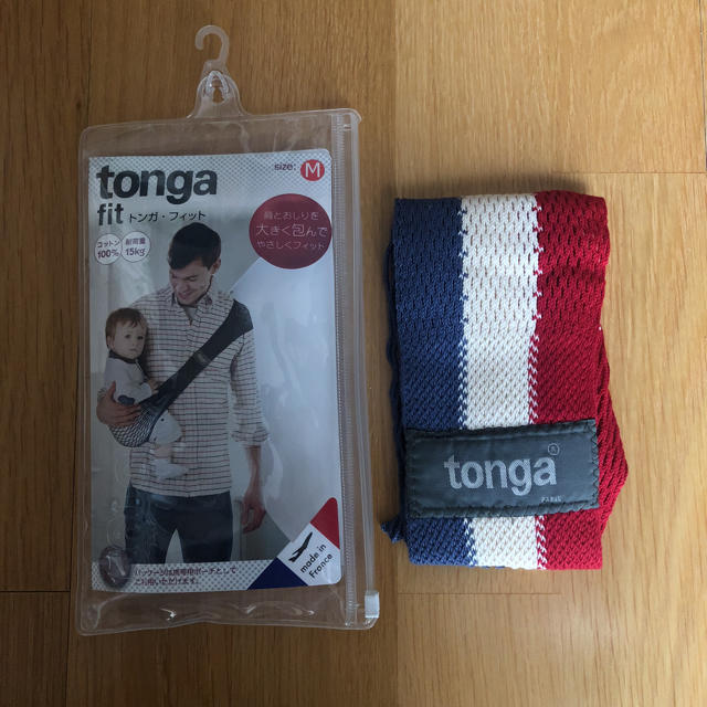 tonga(トンガ)の◆新品・未使用 tonga fit Mサイズ◆ キッズ/ベビー/マタニティの外出/移動用品(抱っこひも/おんぶひも)の商品写真