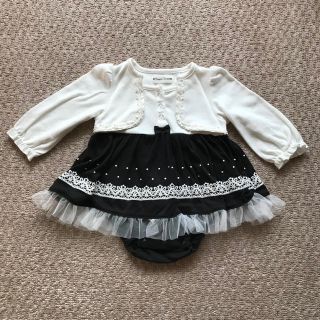 シマムラ(しまむら)のＭ♡様専用✴︎セレモニー ロンパース 80㎝(セレモニードレス/スーツ)