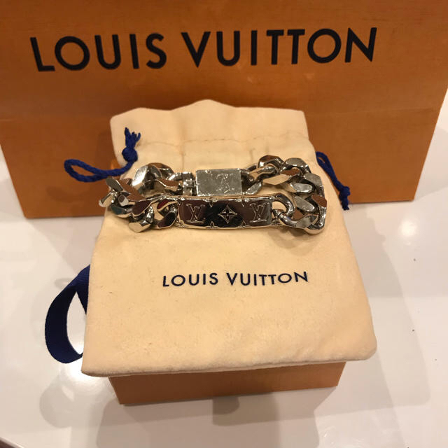 LOUIS VUITTON(ルイヴィトン)のlouis vuitton モノグラムチェーンブレスレット メンズのアクセサリー(ブレスレット)の商品写真