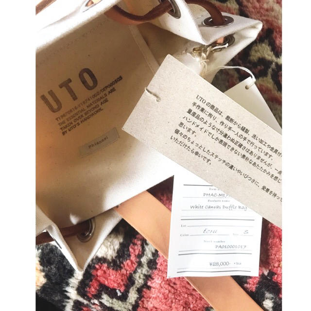 こちらは┥ YAECA - UTO×Phlannel Bagの通販 by uta｜ヤエカならラクマ