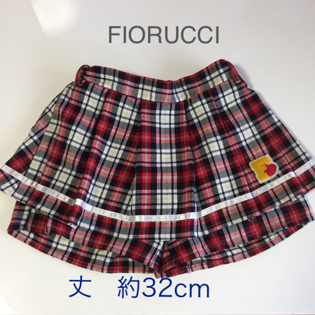 Fiorucci(フィオルッチ)の１３０キュロットスカート、スカート3枚セット キッズ/ベビー/マタニティのキッズ服女の子用(90cm~)(スカート)の商品写真