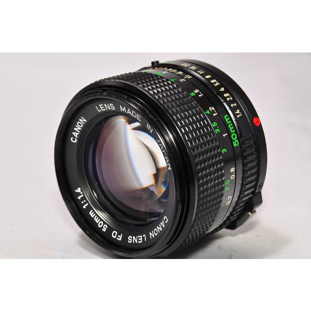 【美品】 CANON LENS NEW FD 50mm 1:1.4