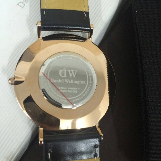 Daniel Wellington(ダニエルウェリントン)のD W 36mm ダニエルウェリントン クラシックブラック メンズの時計(腕時計(アナログ))の商品写真
