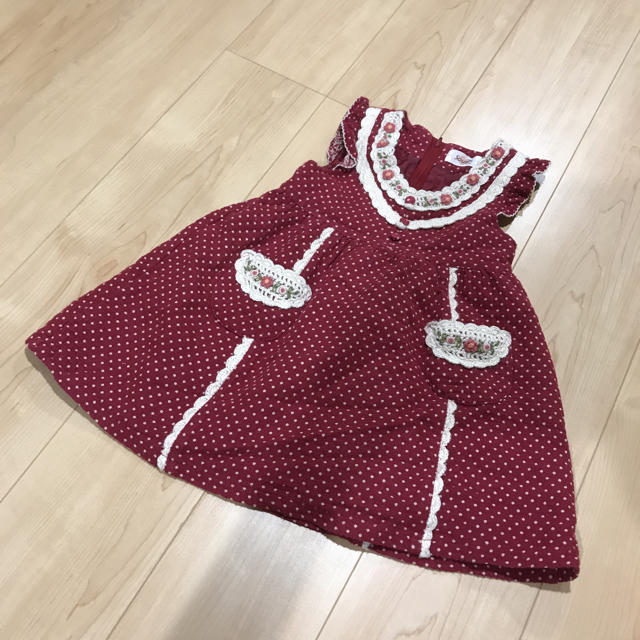 Souris(スーリー)のスーリー  ワンピース 100 キッズ/ベビー/マタニティのキッズ服女の子用(90cm~)(ワンピース)の商品写真