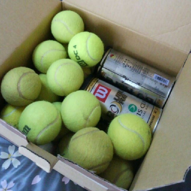 wilson(ウィルソン)の1個も缶も選べる☆テニスボール☆Wilson　DOUBLE CORE スポーツ/アウトドアのテニス(ボール)の商品写真