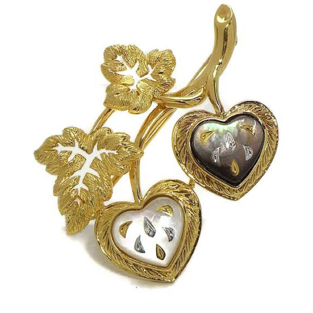 正規取扱店】 - MIKIMOTO ミキモト ブローチ シェル ピクウェ 18金