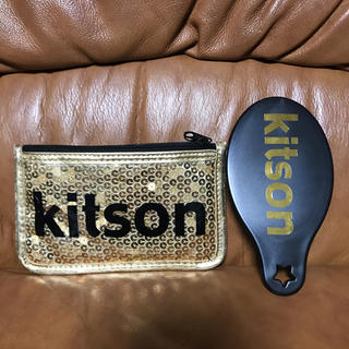 キットソン(KITSON)のKit son  キットソン  カガミ  ケース  ゴールド(ミラー)