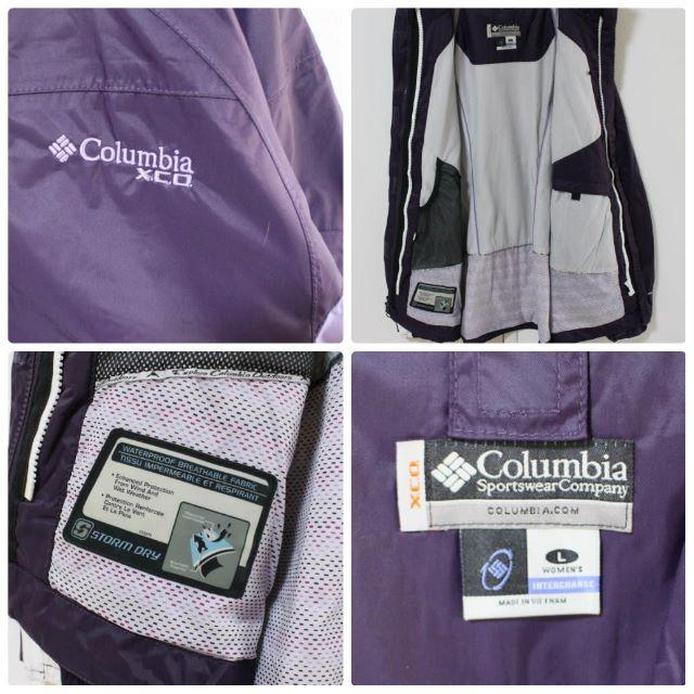 Columbia(コロンビア)のUS コロンビア STORM DRY マウンテン ジャケット purple スポーツ/アウトドアのアウトドア(登山用品)の商品写真