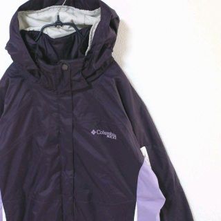 コロンビア(Columbia)のUS コロンビア STORM DRY マウンテン ジャケット purple(登山用品)