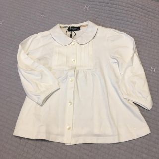 バーバリー(BURBERRY)のバーバリー オーガニックコットン シャツ 90cm(Tシャツ/カットソー)