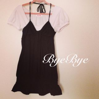 バイバイ(ByeBye)の▽ ByeBye ホルターネックトップス(カットソー(半袖/袖なし))