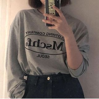 シュプリーム(Supreme)のミスチーフ ロンT グレー(Tシャツ(長袖/七分))