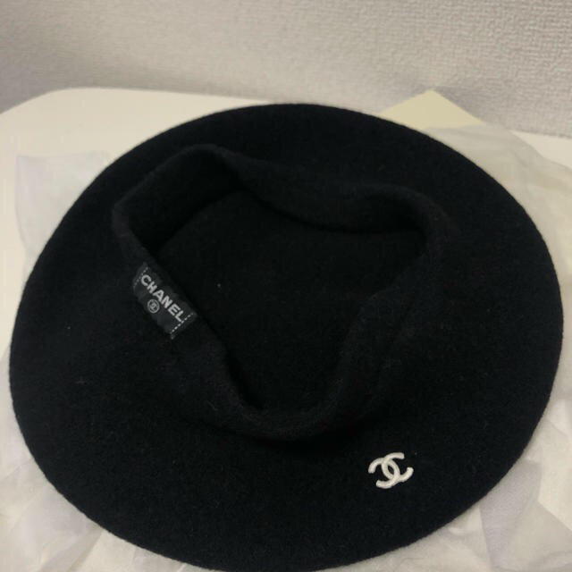 CHANEL(シャネル)の専用【正規品】激レア シャネル ベレー帽 レディースの帽子(ハンチング/ベレー帽)の商品写真