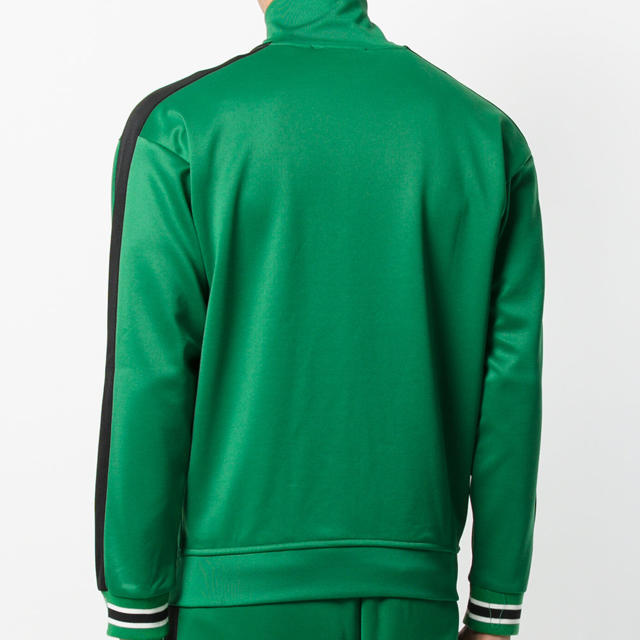 DIESEL(ディーゼル)の Diesel Stripe Detail Track Jacket GREEN メンズのトップス(ジャージ)の商品写真