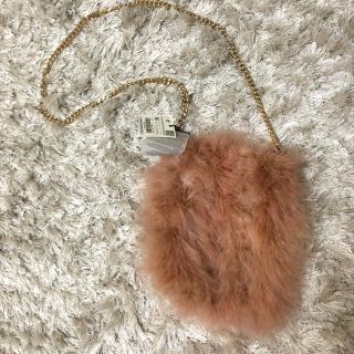 ザラ(ZARA)の新品♡ZARAファーバッグ(ショルダーバッグ)