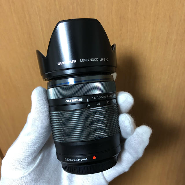 OLYMPUS(オリンパス)のOLYMPUS 14-150mm 美品  2回使用  ドライボックス保管 スマホ/家電/カメラのカメラ(レンズ(ズーム))の商品写真