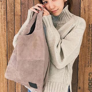 マウジー(moussy)のMOUSSY最新ノベルティ♡ SUEDE SHOPPER BAG♡スエードトート(トートバッグ)