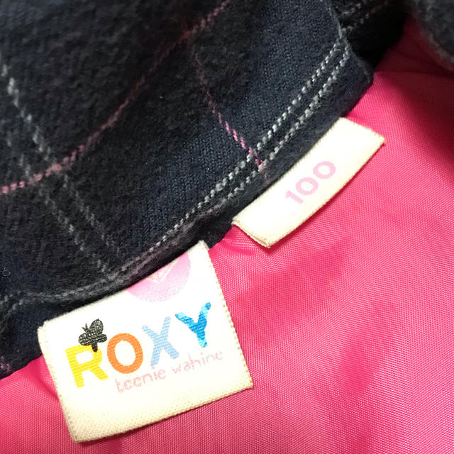 Roxy(ロキシー)の専用♪ROXY コート♪100 キッズ/ベビー/マタニティのキッズ服女の子用(90cm~)(コート)の商品写真