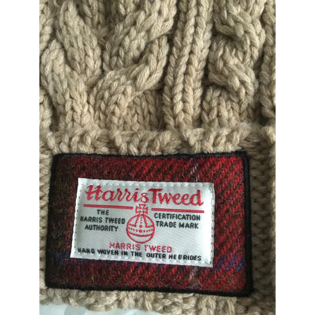 Harris Tweed(ハリスツイード)のハリスツィード ニット帽 レディースの帽子(ニット帽/ビーニー)の商品写真