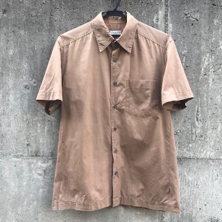 ドリスヴァンノッテン(DRIES VAN NOTEN)のドリスヴァンノッテン デザインシャツベージュ46/トップス(シャツ)