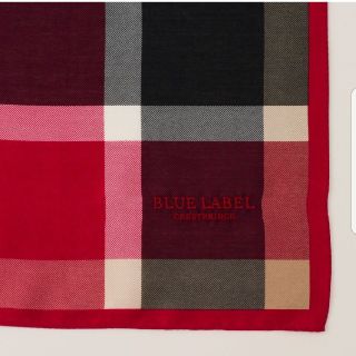 バーバリーブルーレーベル(BURBERRY BLUE LABEL)の専用です♪ブルーレーベルクレストブリッジ　チェックハンカチ　未使用(ハンカチ)