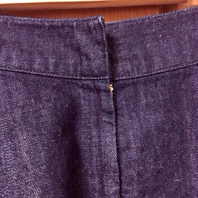 MUJI (無印良品)(ムジルシリョウヒン)のデニム フレアスカート レディースのスカート(ひざ丈スカート)の商品写真