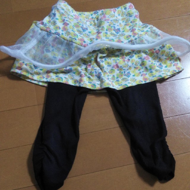 スカッツ　黄色 キッズ/ベビー/マタニティのベビー服(~85cm)(スカート)の商品写真
