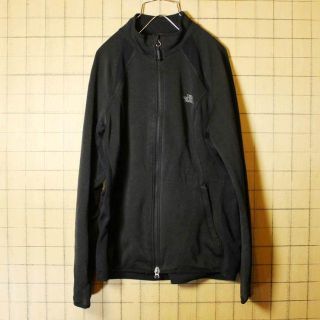 ザノースフェイス(THE NORTH FACE)のノースフェイス フリース ジップアップ ジャケット ブラック XL aw55(ブルゾン)