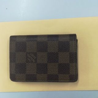 ルイヴィトン(LOUIS VUITTON)のLOUIS VUITTON　ルイヴィトン ダミエ 名刺入れ(名刺入れ/定期入れ)