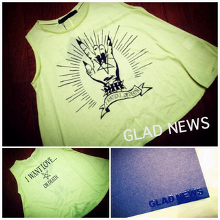 グラッドニュース(GLAD NEWS)のGLAD NEWS ネオンカラーTT(Tシャツ(半袖/袖なし))