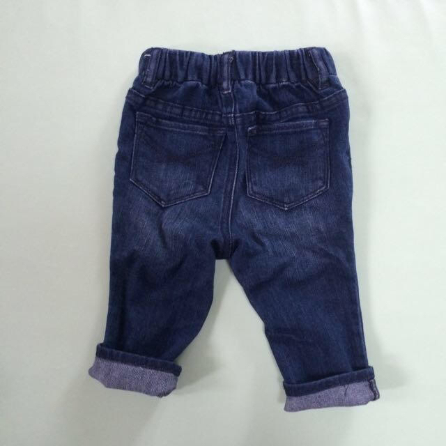 babyGAP(ベビーギャップ)のデニム★70、ワンピース2点 キッズ/ベビー/マタニティのキッズ服男の子用(90cm~)(その他)の商品写真