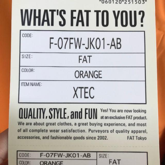 FAT(エフエーティー)の【新品未使用】FAT マウンテンパーカー メンズのジャケット/アウター(マウンテンパーカー)の商品写真
