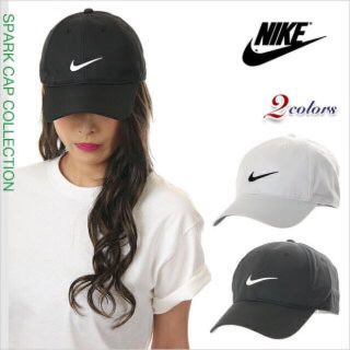 ナイキ(NIKE)の【NIKE ナイキ】キャップ ホワイト(キャップ)