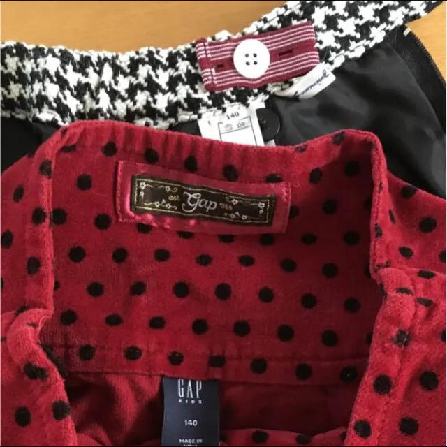 GAP Kids(ギャップキッズ)のGAP kids ニットパーカー スカート キッズ/ベビー/マタニティのキッズ服女の子用(90cm~)(その他)の商品写真