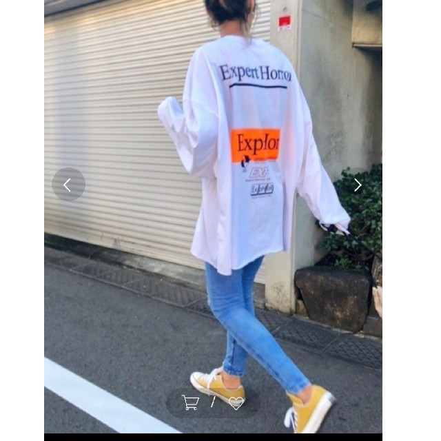 値下げ♡via jロングTシャツ