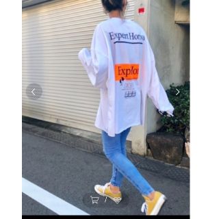 値下げ♡via jロングTシャツ
(Tシャツ(長袖/七分))