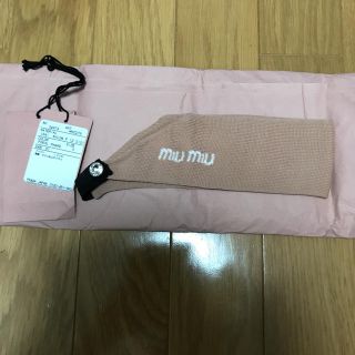 miumiu   ヘアバンド カチューシャ(ヘアバンド)