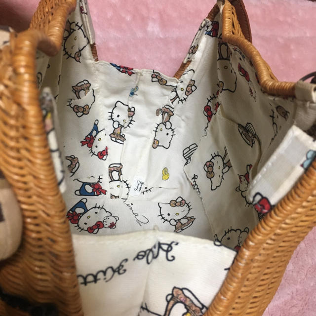 Nina mew(ニーナミュウ)のニーナミュウ  キティ カゴバッグ レディースのバッグ(かごバッグ/ストローバッグ)の商品写真
