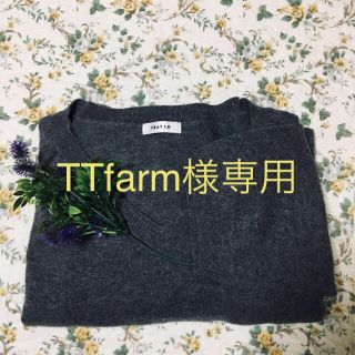 フレイアイディー(FRAY I.D)のTTfarm様専用☆新品未使用・ウールカシミヤVネックワンピ(ひざ丈ワンピース)