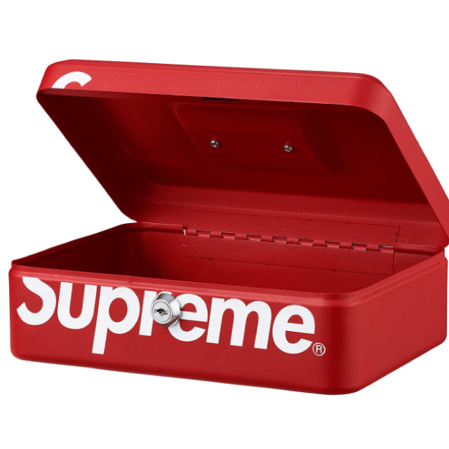 supreme Lock Box Red シュプリーム 金庫 赤 - 小物入れ