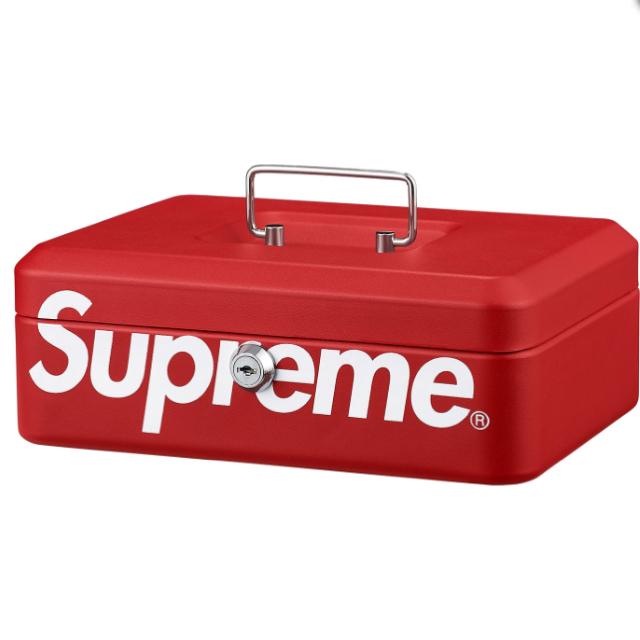 Supreme(シュプリーム)のsupreme Lock Box Red シュプリーム  金庫 赤  インテリア/住まい/日用品のインテリア小物(小物入れ)の商品写真