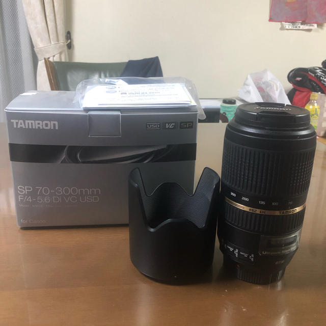 TAMRON(タムロン)の値下げ！タムロン SP 70-300 F/4-5.6 Di VC USD スマホ/家電/カメラのカメラ(レンズ(ズーム))の商品写真