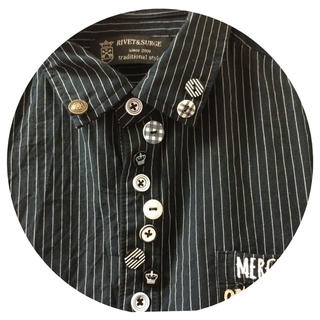 リベットアンドサージ(rivet & surge)のrivet&surge 多ボタンシャツ(シャツ/ブラウス(長袖/七分))