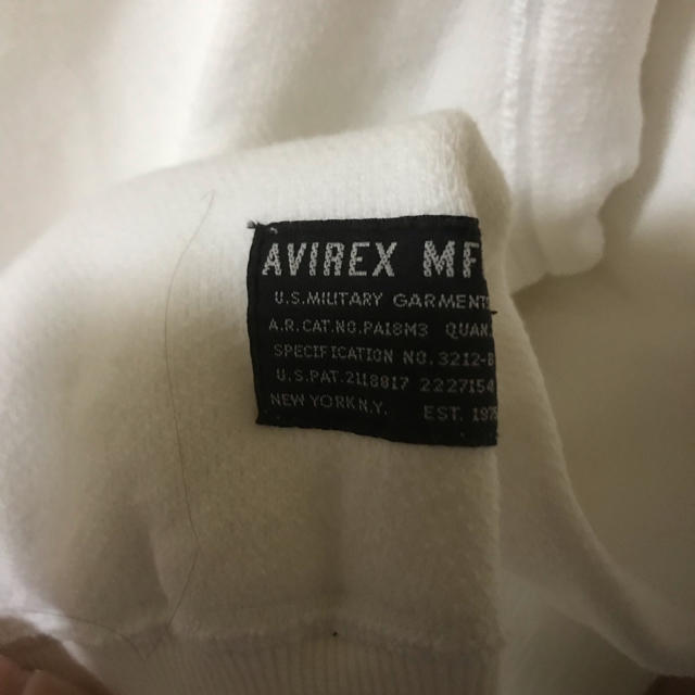 AVIREX(アヴィレックス)のAVIREX♡(ؔᵒ̶̷ᵕؔᵒ̷̶)クルーネック スゥエット ヴィンテージ メンズのトップス(スウェット)の商品写真